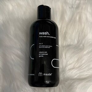 Maude Body Wash and Bubble Bath 2 - Pink Pepper Gurjun Balsam Lemon & Cedarwood